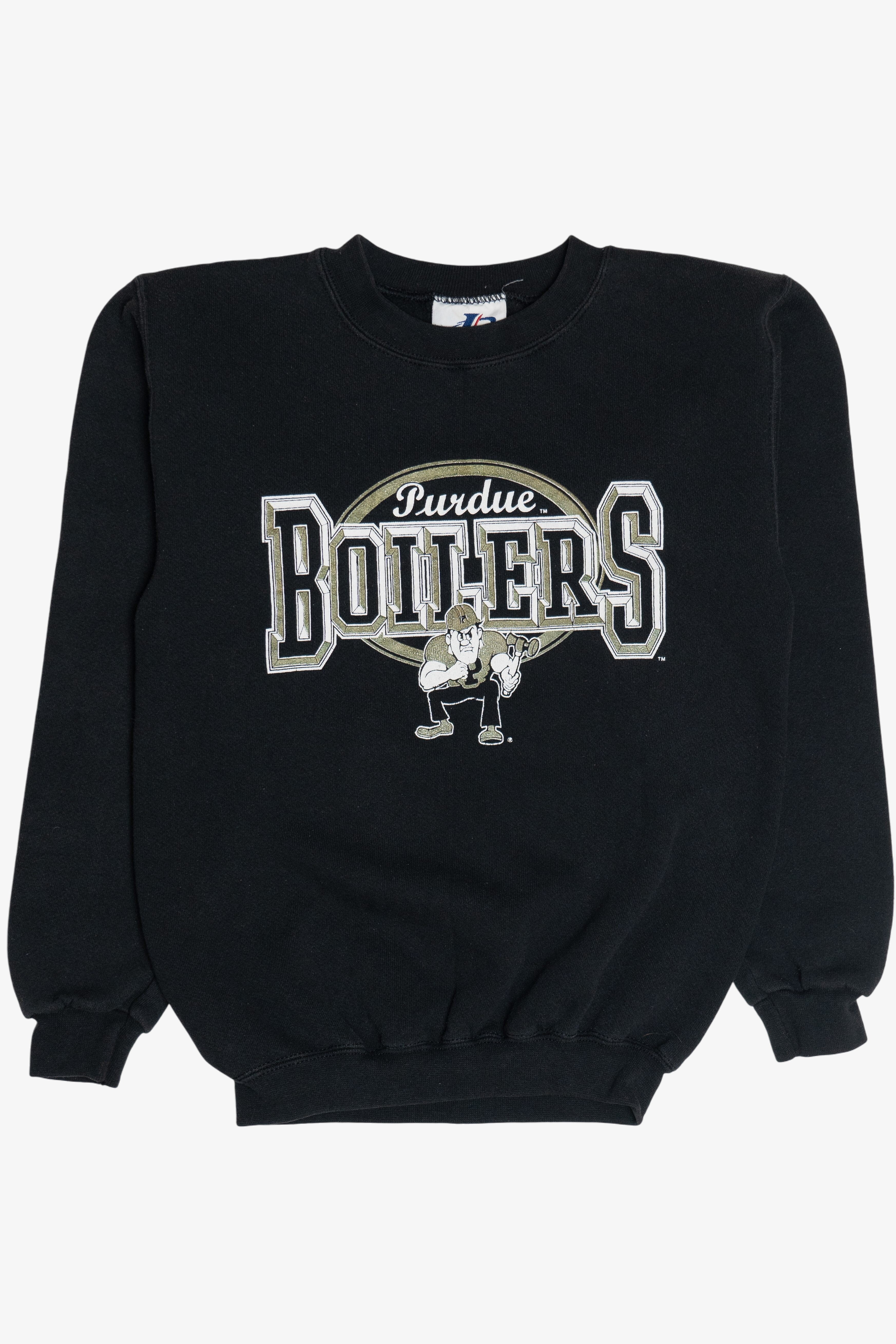 Vintage Purdue Boilers Mascot Logo Athletic Sweatshirt (1990s)