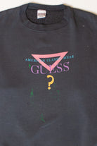 Vintage Paint Stained Guess Sweatshirt (1990s)