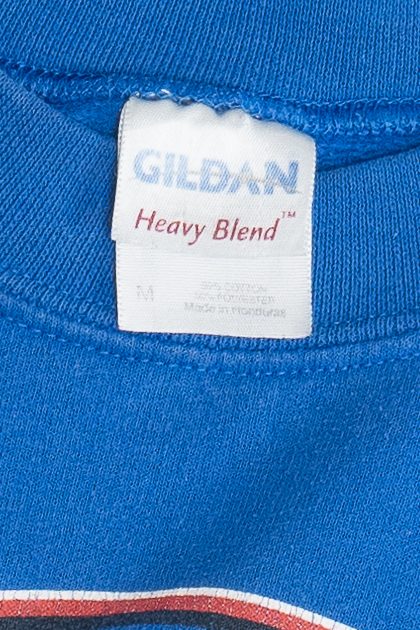 Vintage "Futures Are Bright With College In Sight" Horn Elementary Bear Mascot Sweatshirt (2000s)