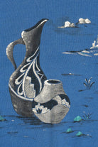 Vintage Hand Painted Pottery Scene Sweatshirt (1990s)