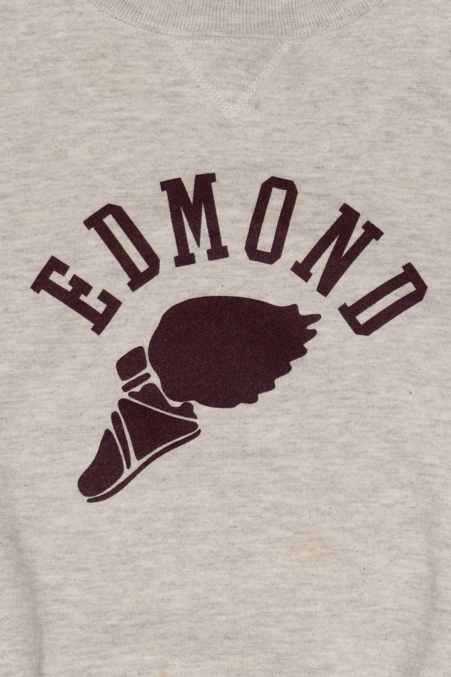 Vintage Light Gray "Edmond" Russell Athletic Sweatshirt (1990s)