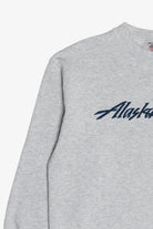 Vintage "Alaska Airlines" Oneita Sweatshirt (1990s)