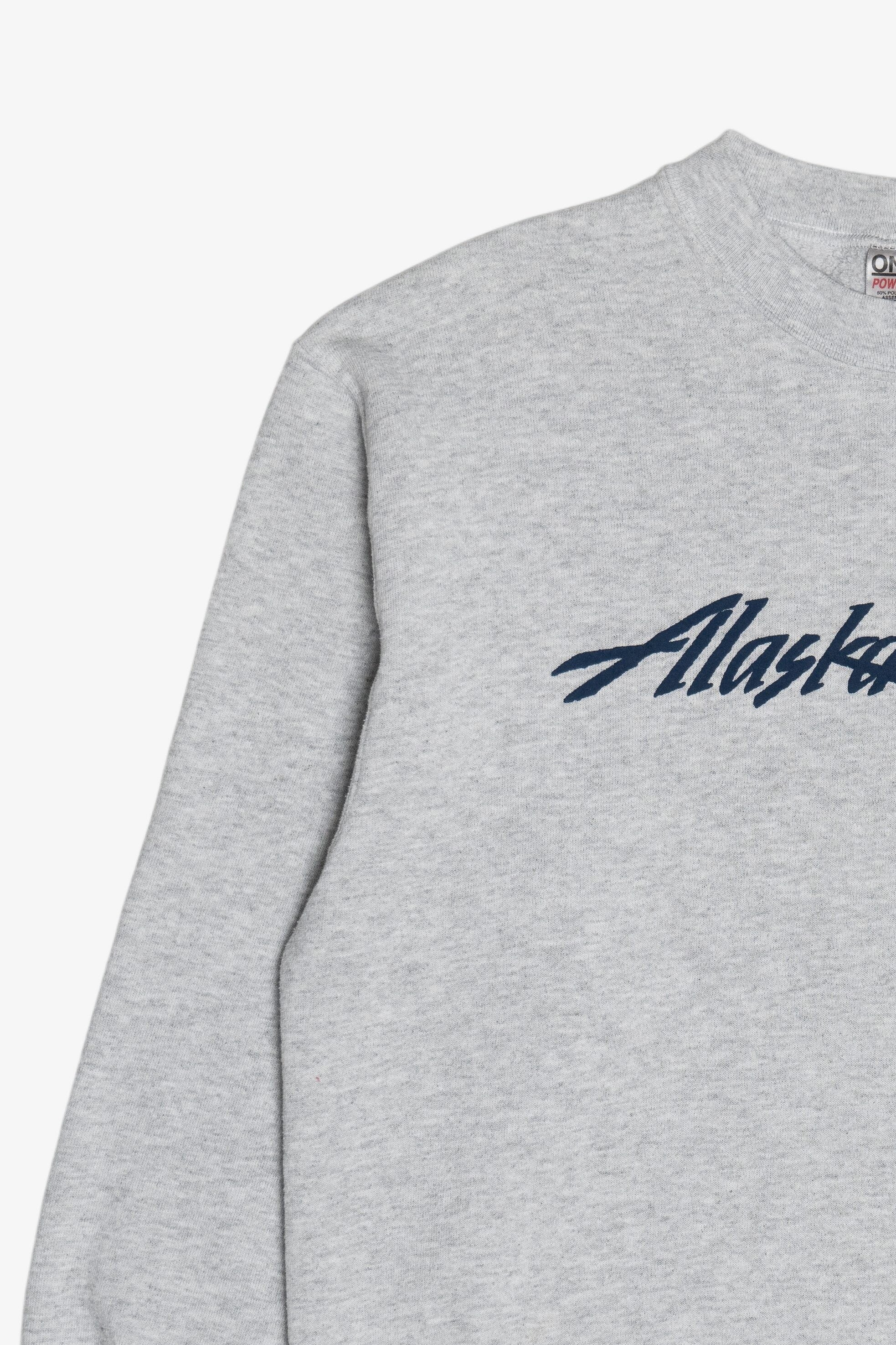 Vintage "Alaska Airlines" Oneita Sweatshirt (1990s)