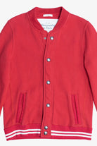 Abercrombie & Fitch Varsity Jacket Snap Front Sweatshirt (2010s)