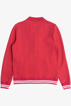 Abercrombie & Fitch Varsity Jacket Snap Front Sweatshirt (2010s)
