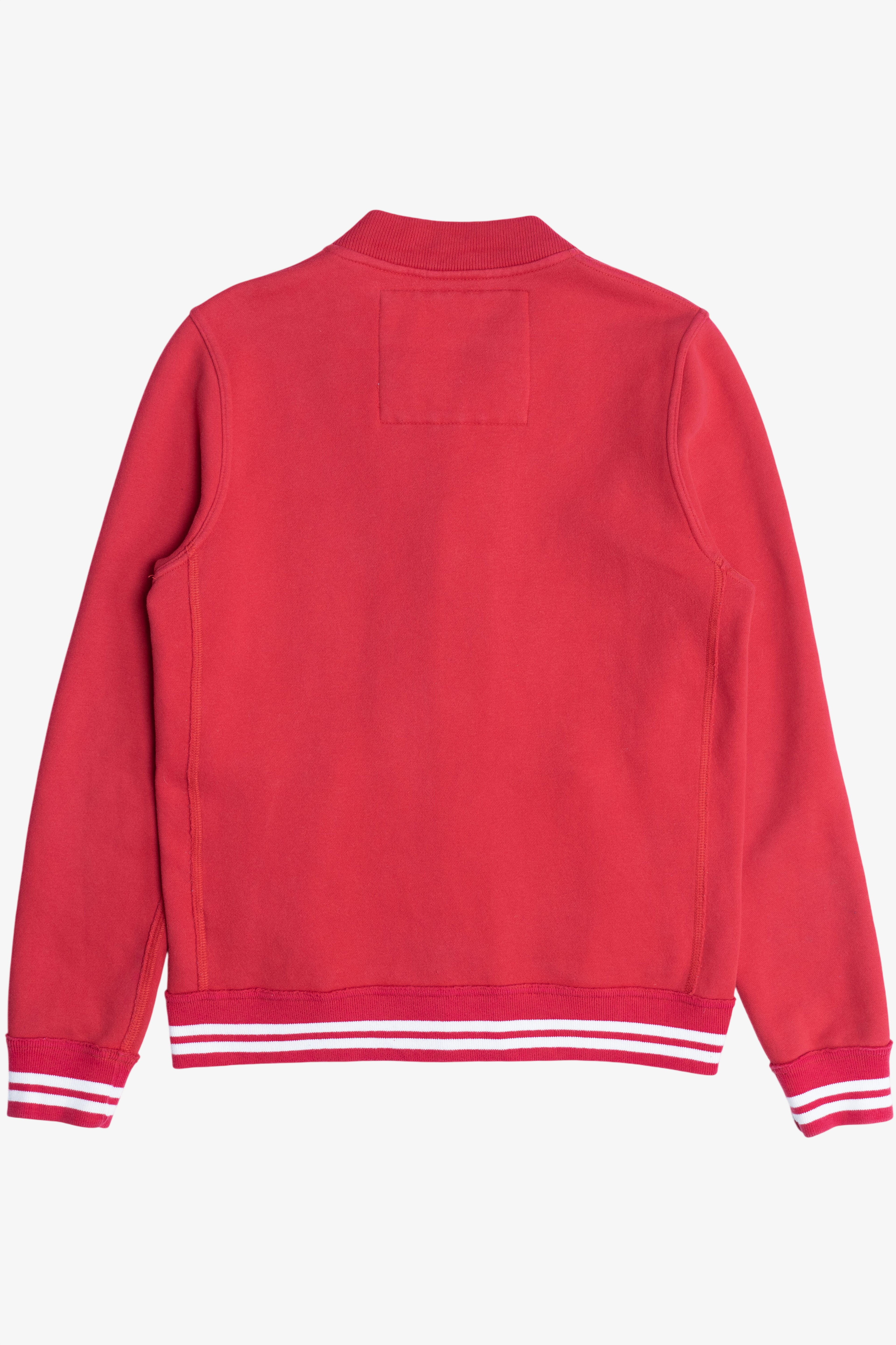 Abercrombie & Fitch Varsity Jacket Snap Front Sweatshirt (2010s)