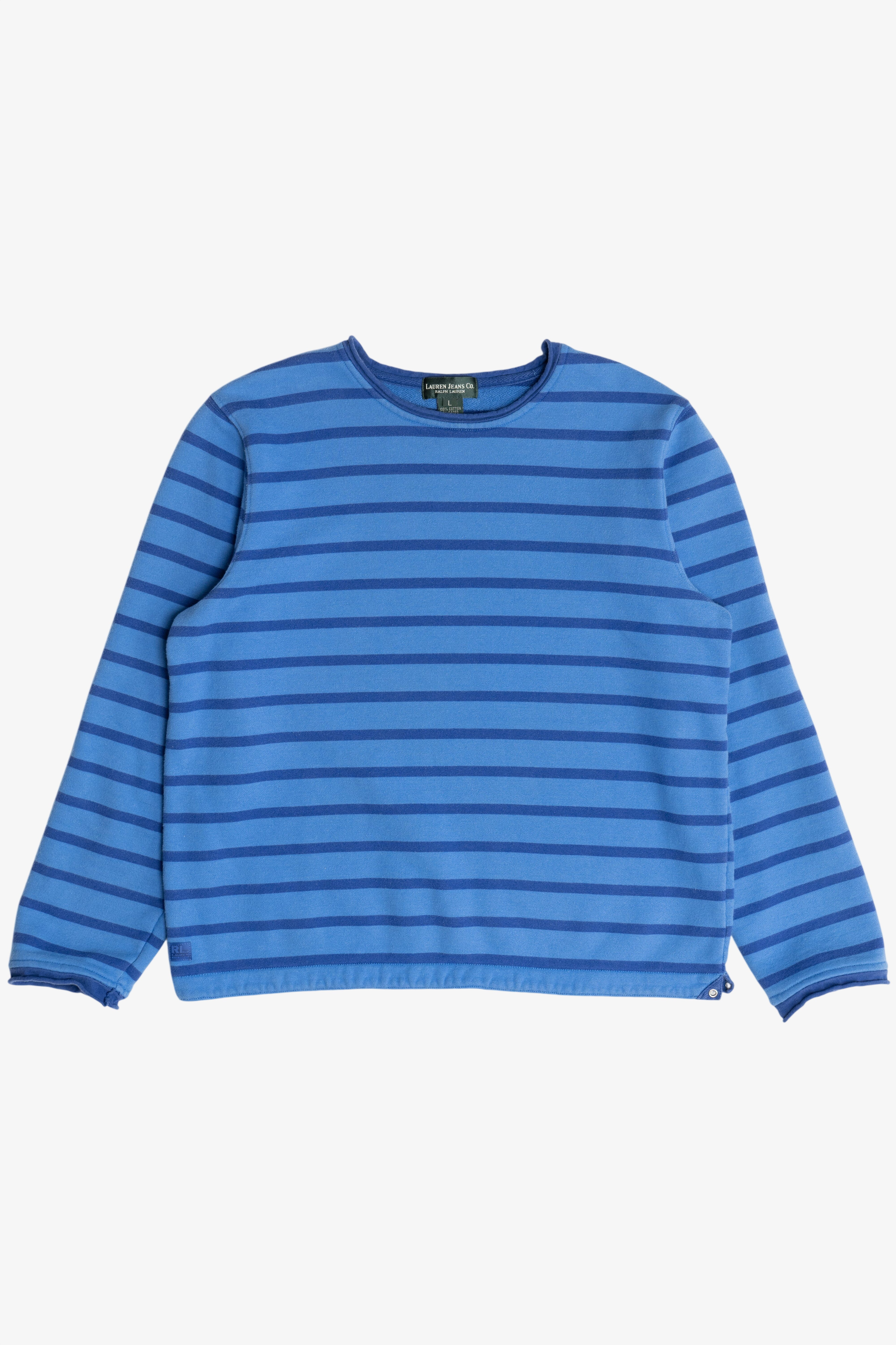 Lauren Jeans Co. Striped Sweatshirt (2010s)