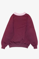 Morning Sun Maroon Flower Field Vintage Sweatshirt (1990s)