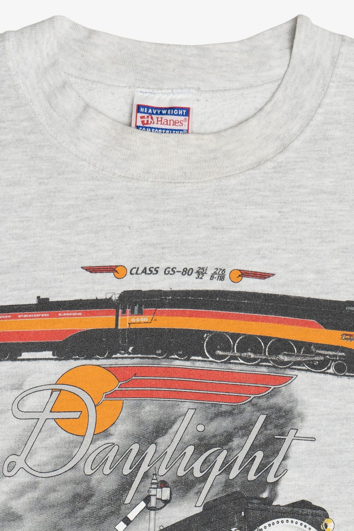 Vintage "Daylight" Locomotive Train Sweatshirt (1990s)