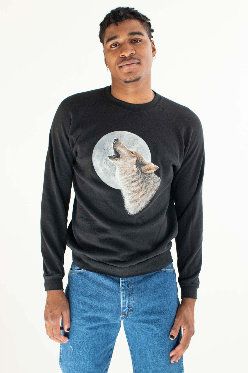 Wolf Howl Vintage Sweatshirt