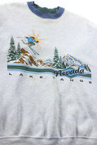 Lake Tahoe Fleece Sleeve Vintage Sweatshirt