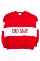 Red & White Ohio State Sweatshirt