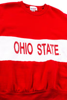 Red & White Ohio State Sweatshirt