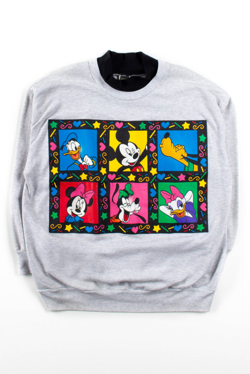 Vintage Disney Character Portraits Sweatshirt