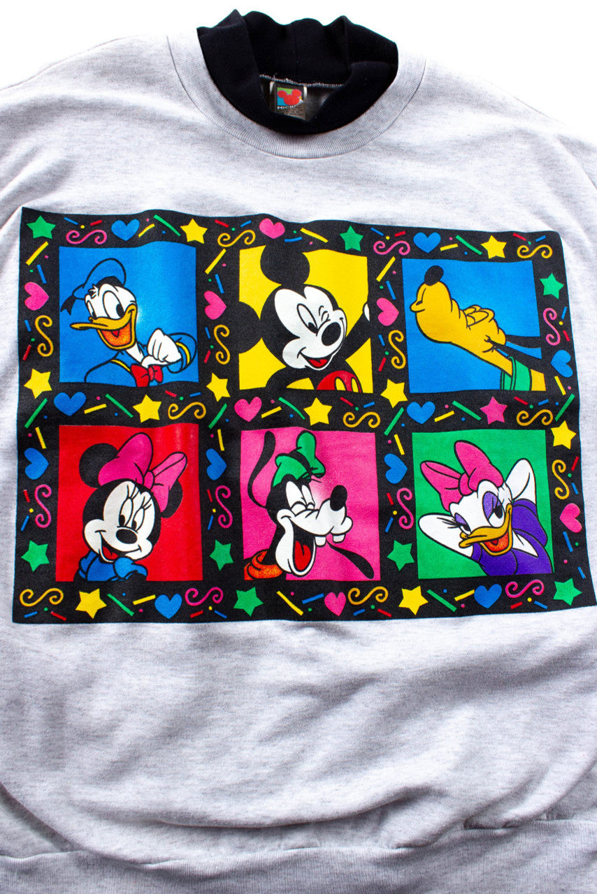 Vintage Disney Character Portraits Sweatshirt