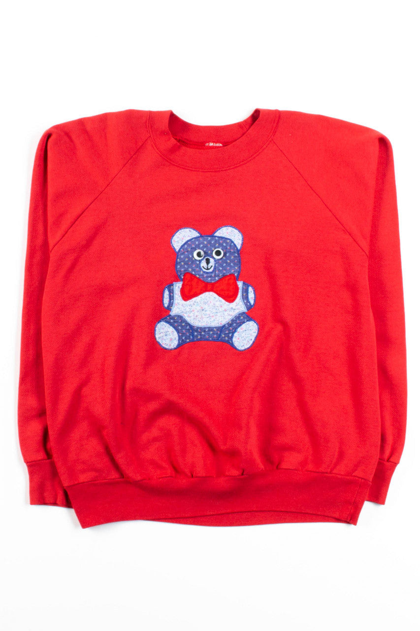Vintage Googly Eyed Bear Sweatshirt