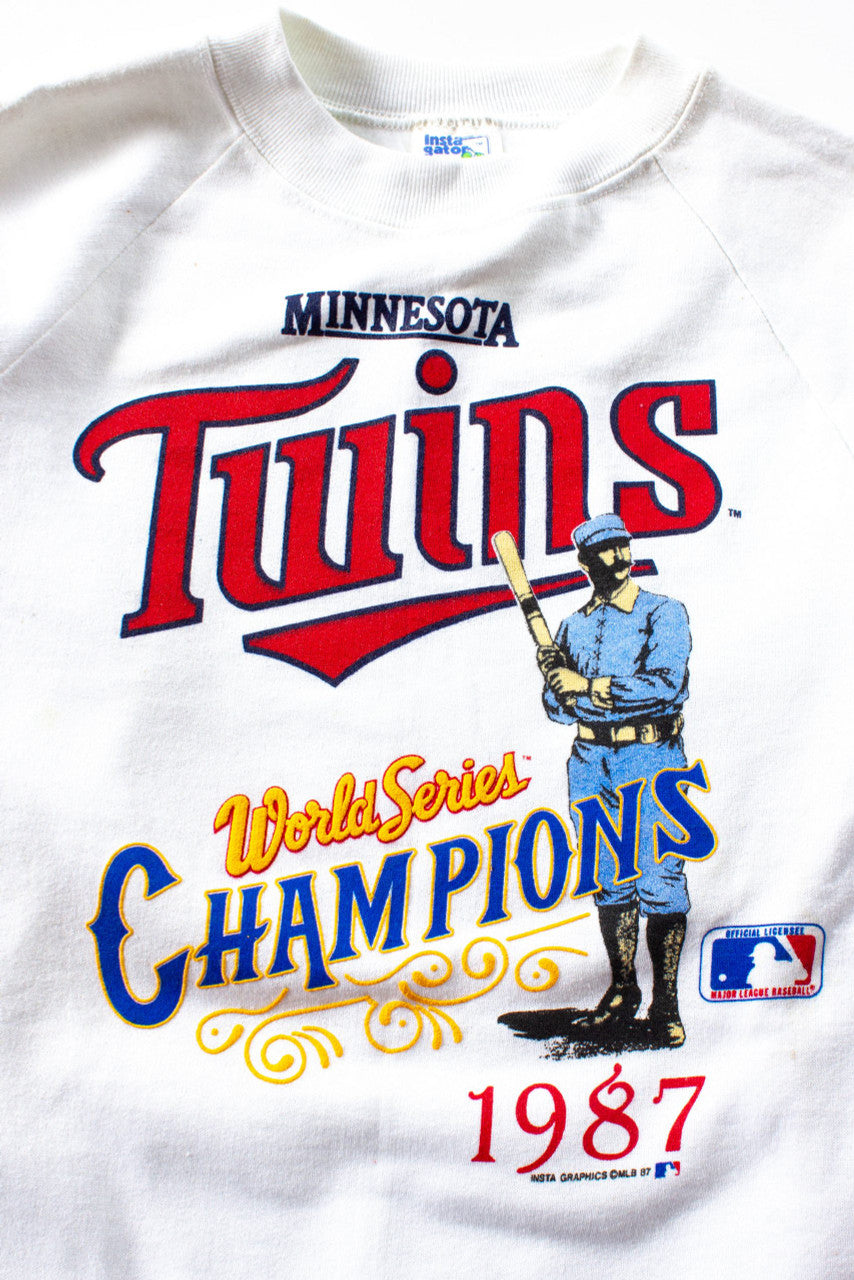 Vintage 1987 Minnesota Twins Champions Sweatshirt (Kids Size)