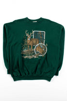 Vintage Deer Portraits Sweatshirt
