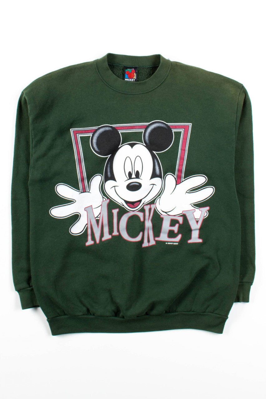 Vintage Mickey Mouse Framed Sweatshirt