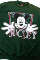 Vintage Mickey Mouse Framed Sweatshirt