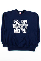 Vintage Navy Sweatshirt (1990s)