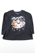 Winnie The Pooh Snowman Sweatshirt