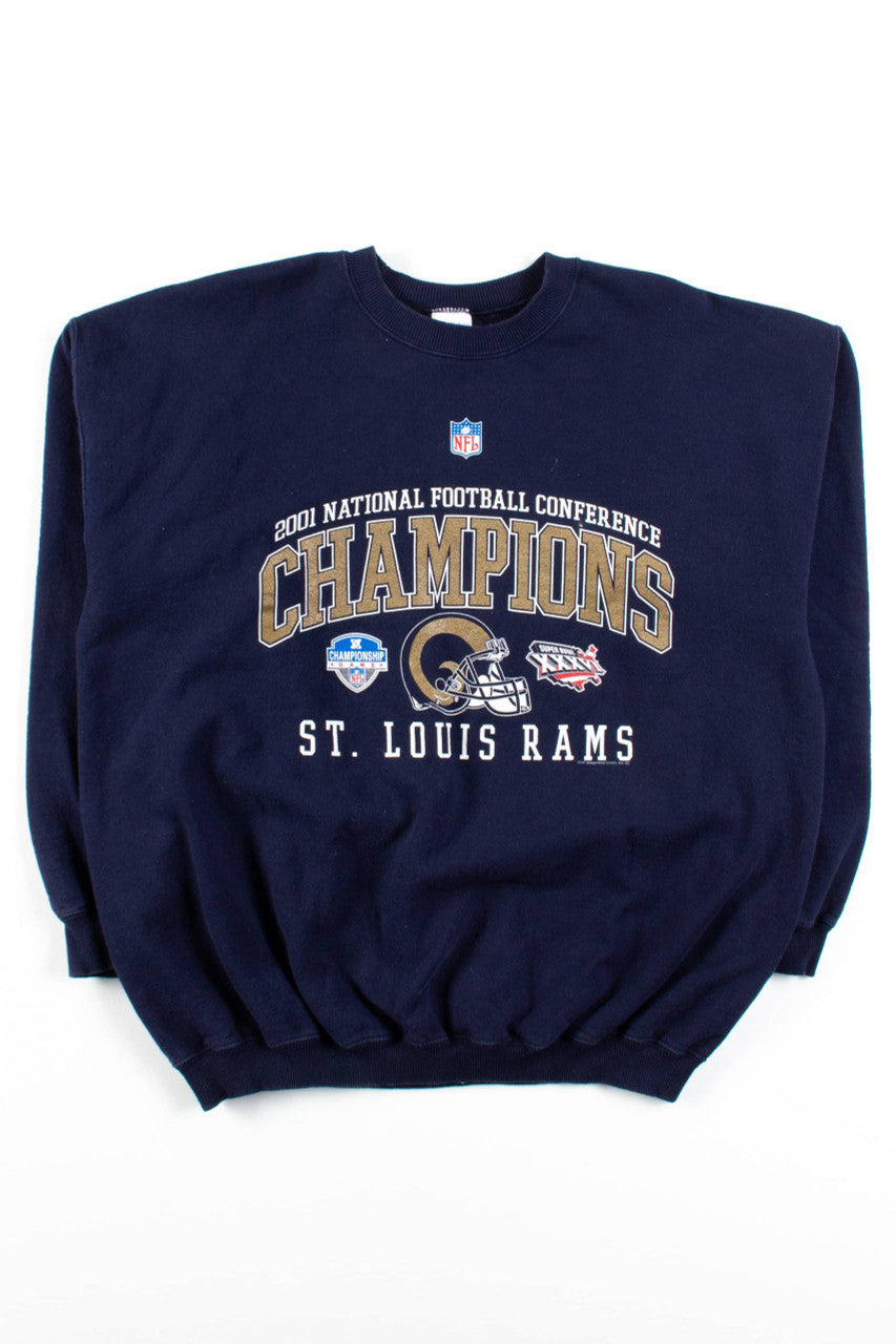 St. Louis Rams NFC Champions Sweatshirt (2001)