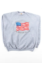 United States Of America Flag Sweatshirt
