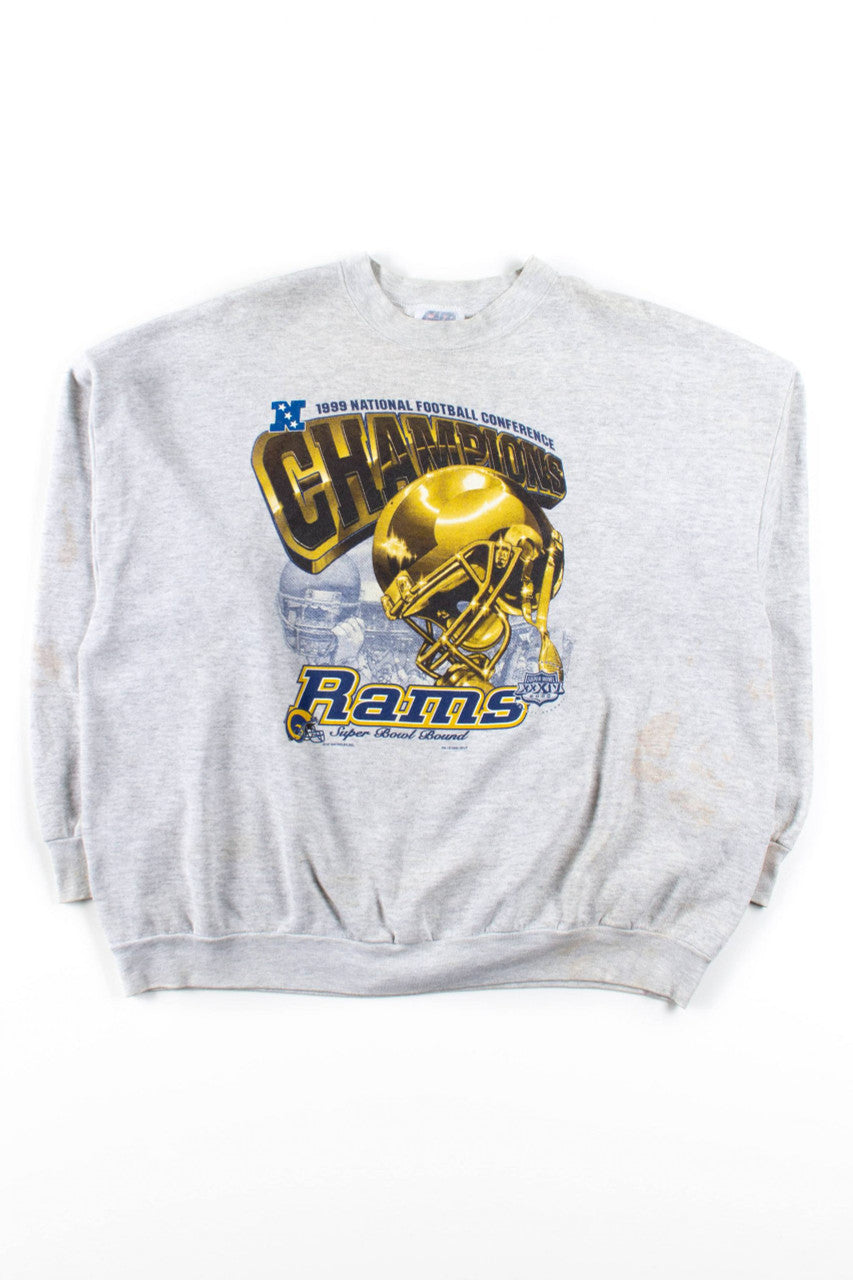 St. Louis Rams NFC Champions Sweatshirt (1999)