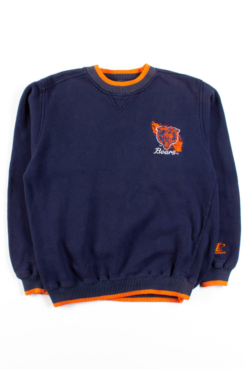 Vintage Chicago Bears Ribbed Detail Sweatshirt