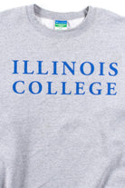 Grey Illinois College Sweatshirt