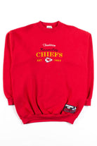 Vintage Kansas City Chiefs Embroidered Sweatshirt