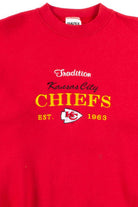Vintage Kansas City Chiefs Embroidered Sweatshirt