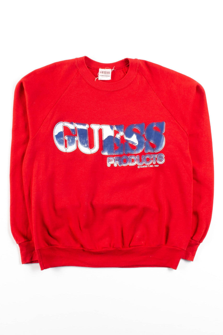 Vintage Guess Products Sweatshirt (1987)
