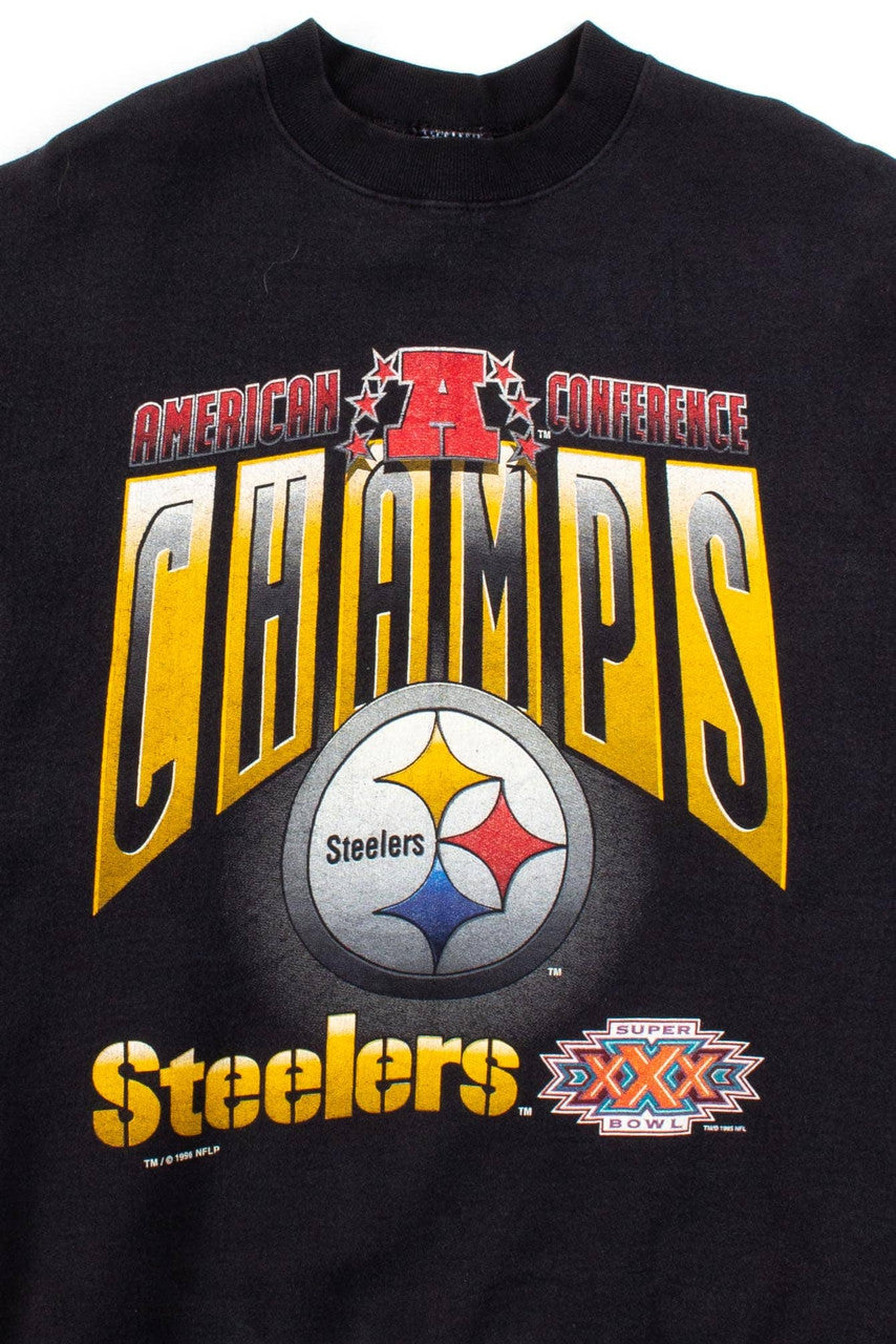 Vintage Pittsburgh Steelers AFC Champs Sweatshirt (1996)