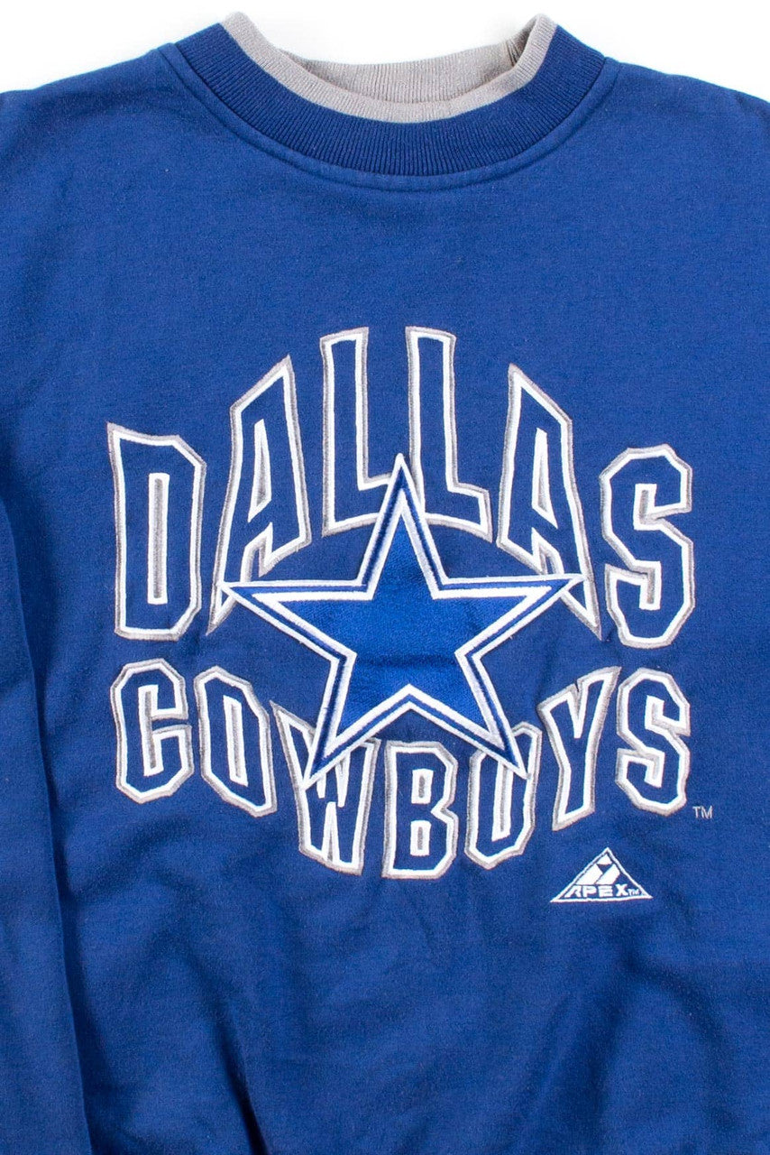 Vintage Embroidered Dallas Cowboys Sweatshirt (1990s)