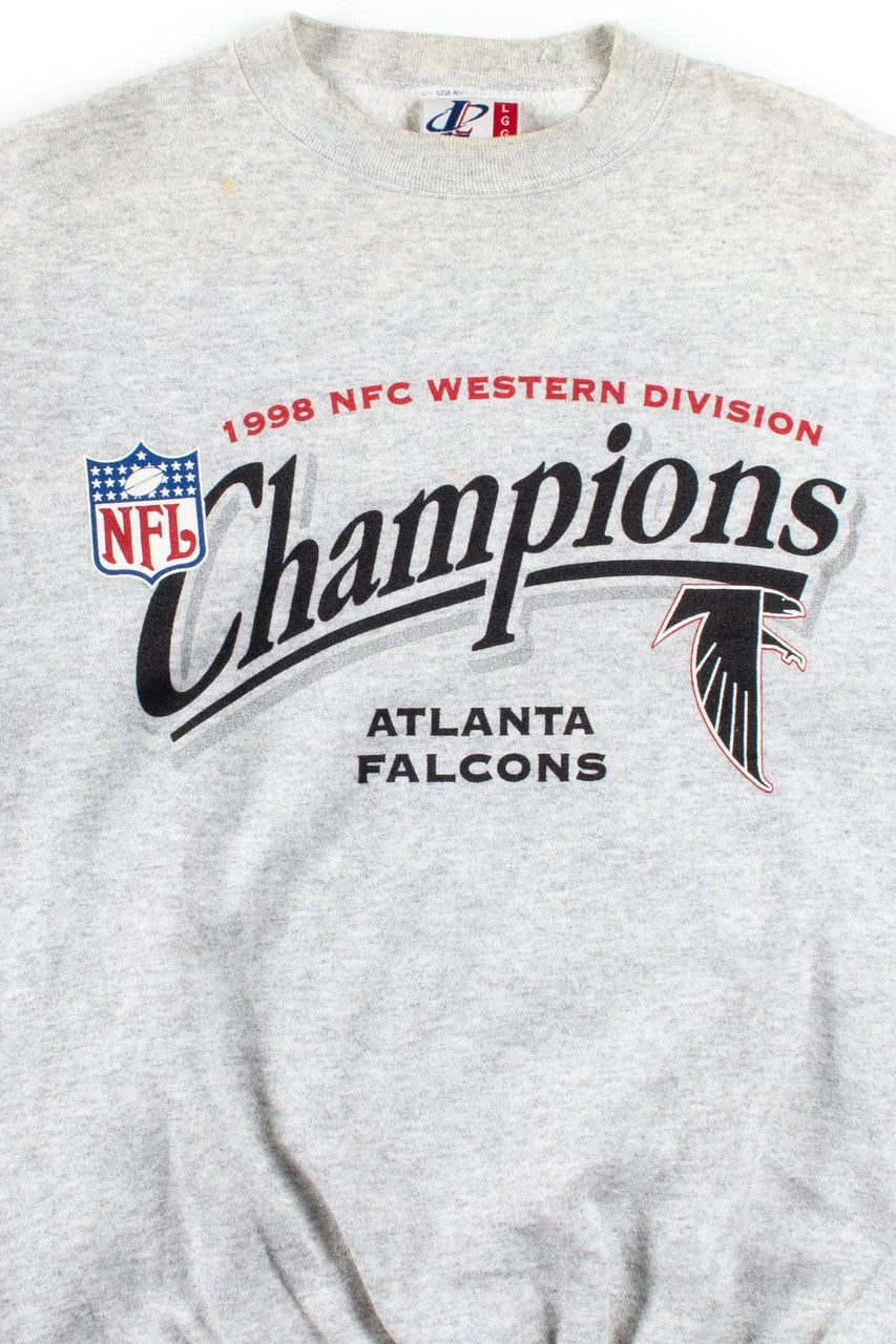 Vintage Falcons NFC West Champs Sweatshirt (1998)