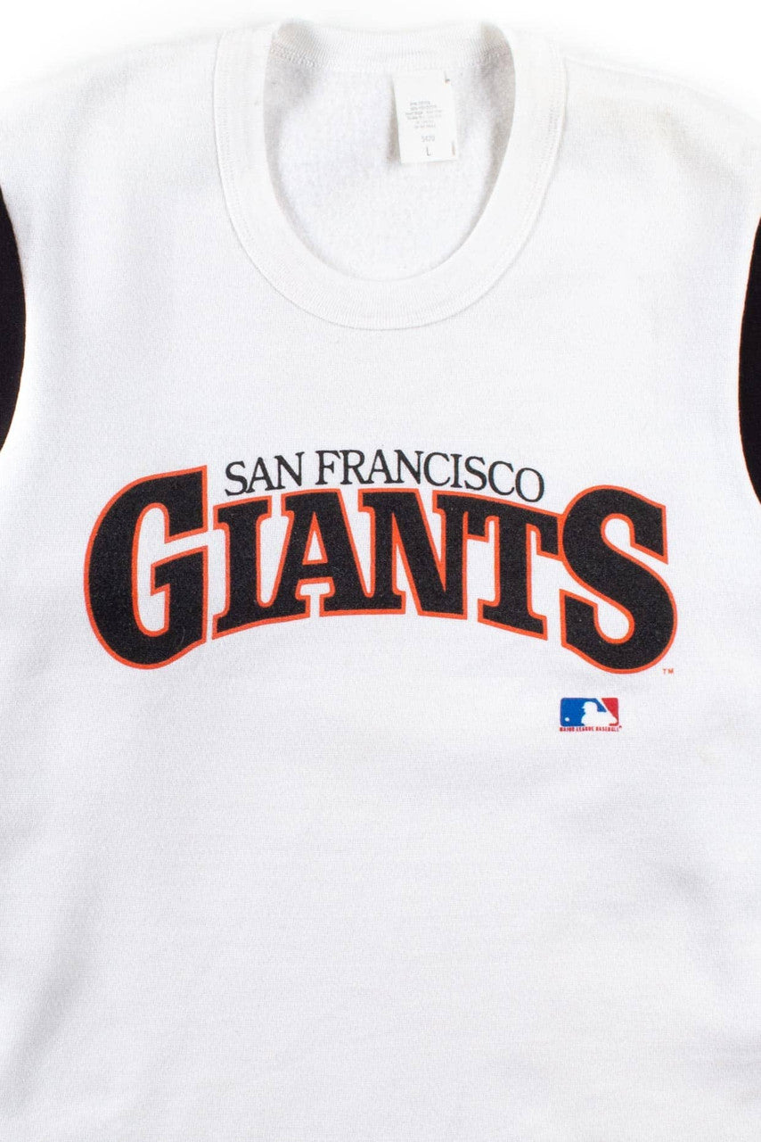 Vintage Half Sleeve San Francisco Giants Sweatshirt