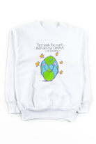 First Save The Earth Vintage Kids Sweatshirt