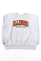 Embroidered Fighting Illini Sweatshirt