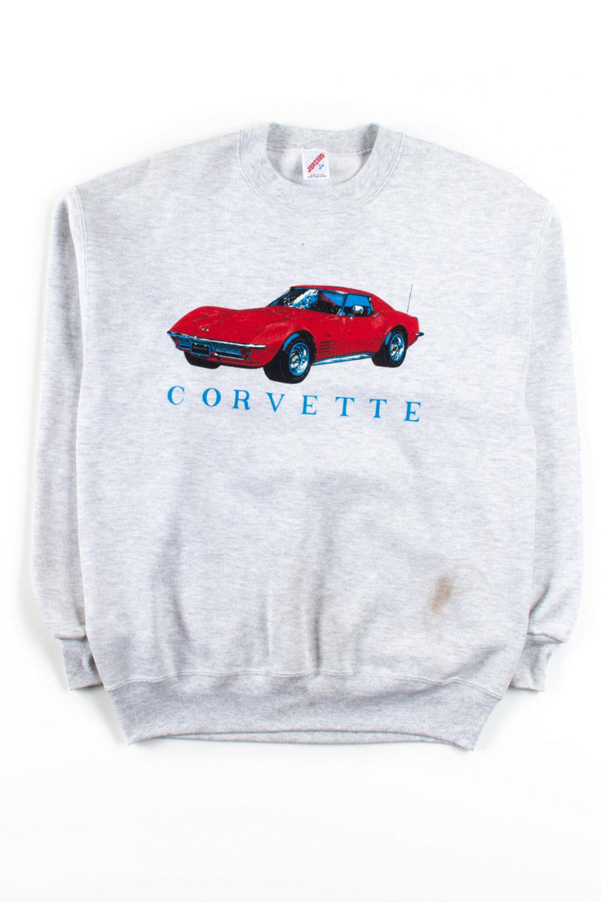 Vintage Red Corvette Sweatshirt