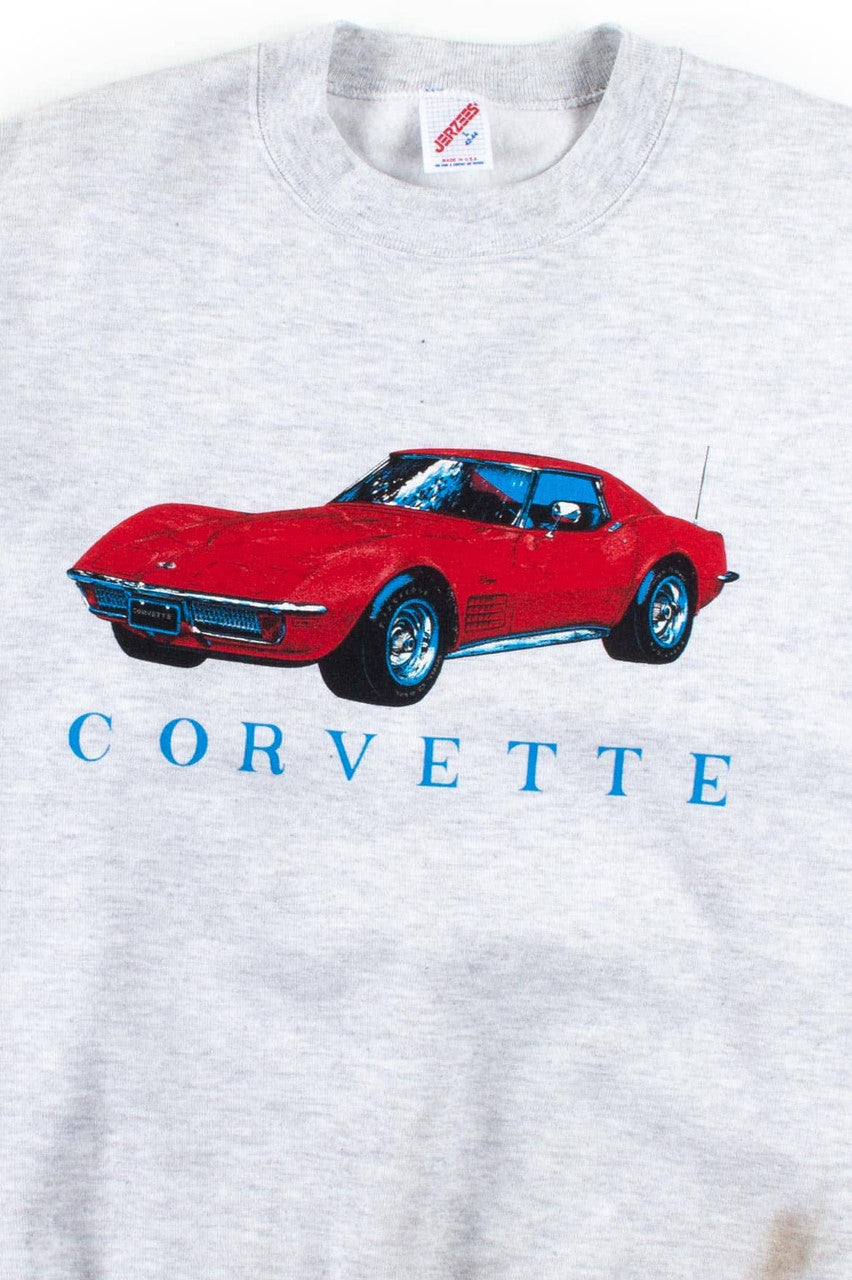 Vintage Red Corvette Sweatshirt