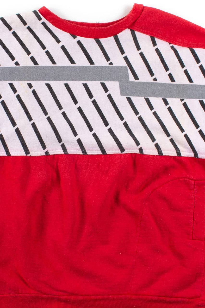 Vintage Generation One Color Block Sweatshirt