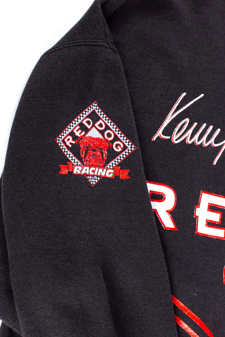 Vintage Kenny Wallace Red Dog Racing Sweatshirt (1990s)