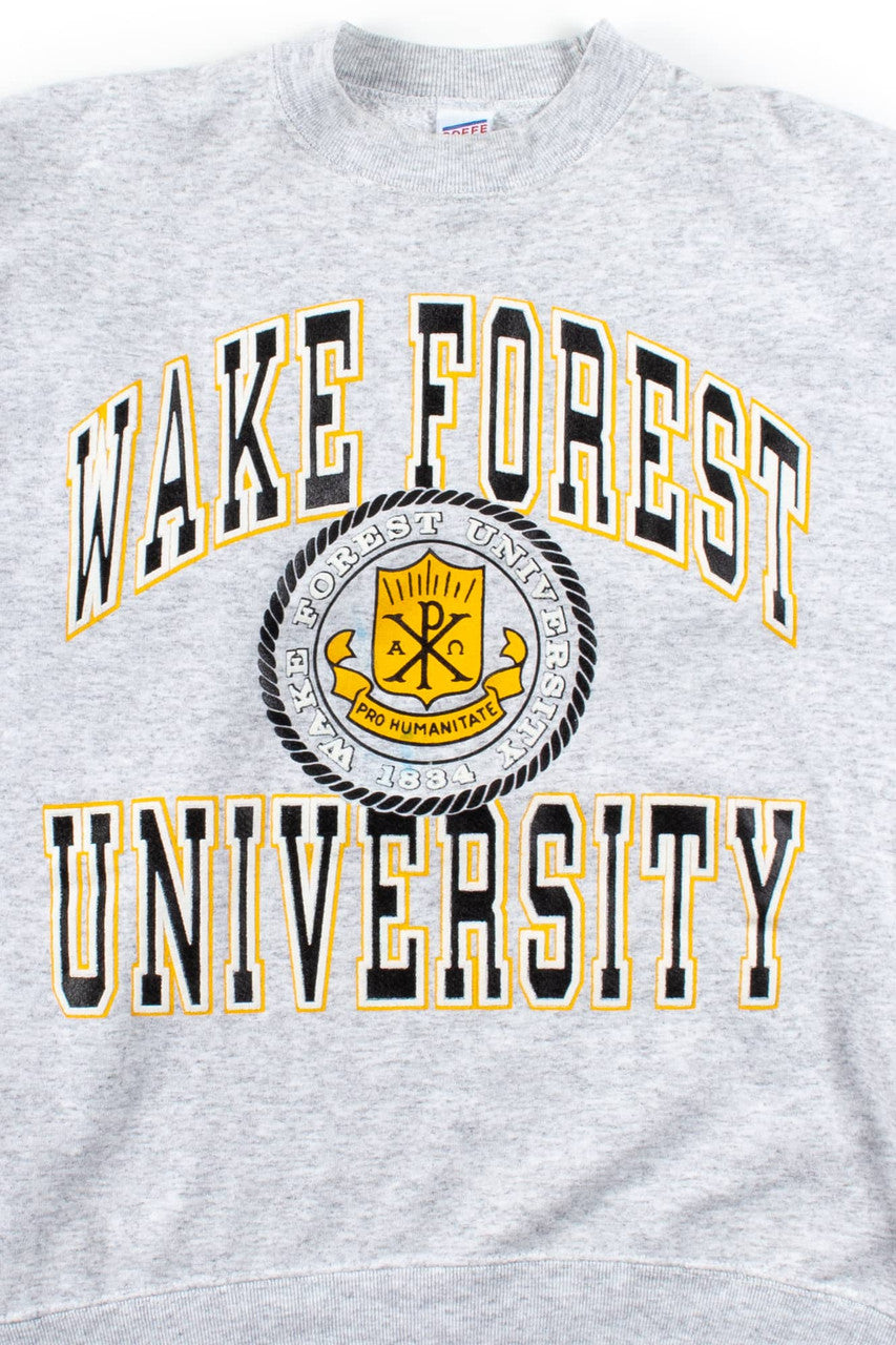 Vintage Wake Forest University Sweatshirt