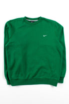 Green Nike Swoosh Sweatshirt