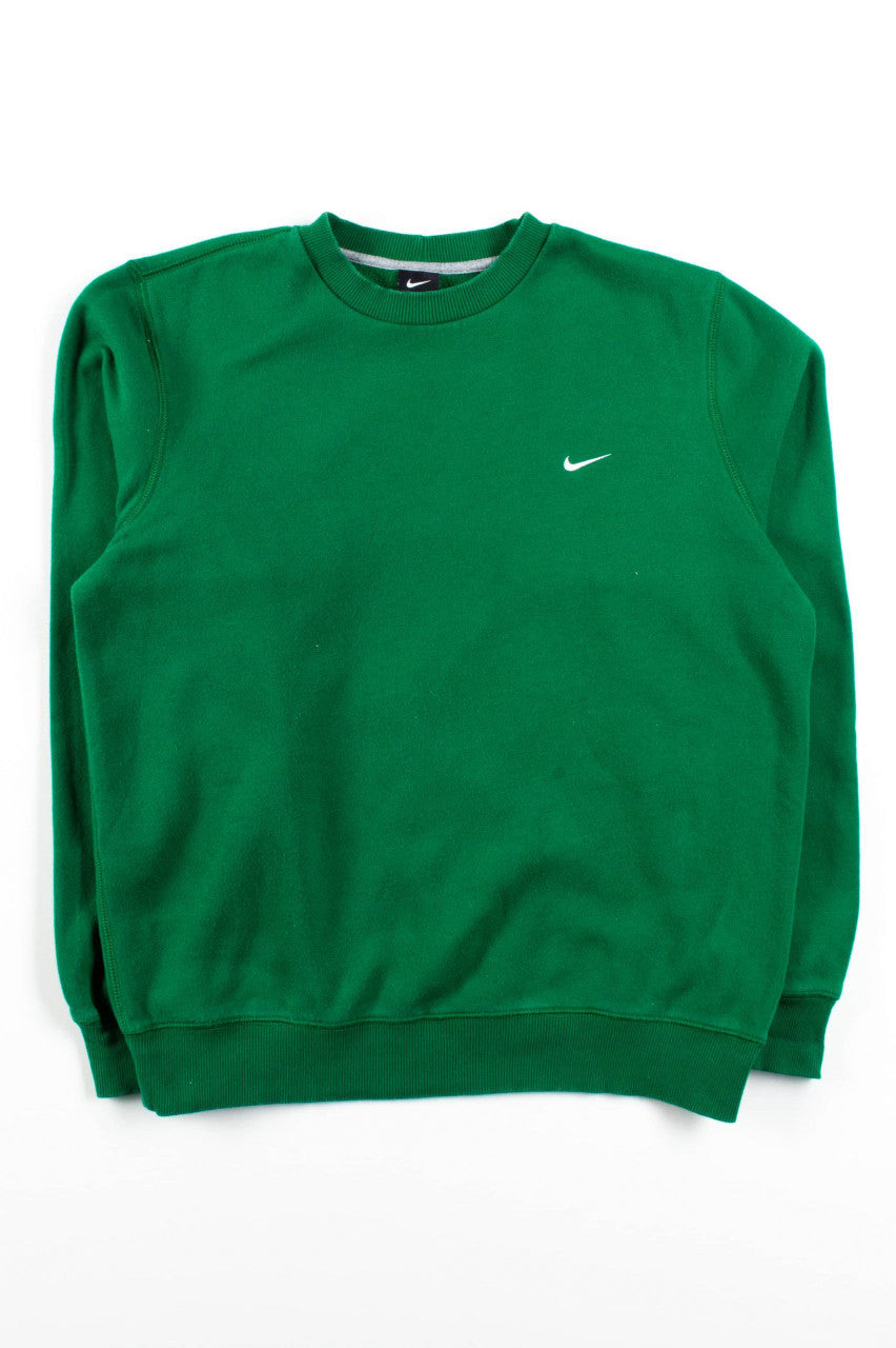 Green Nike Swoosh Sweatshirt