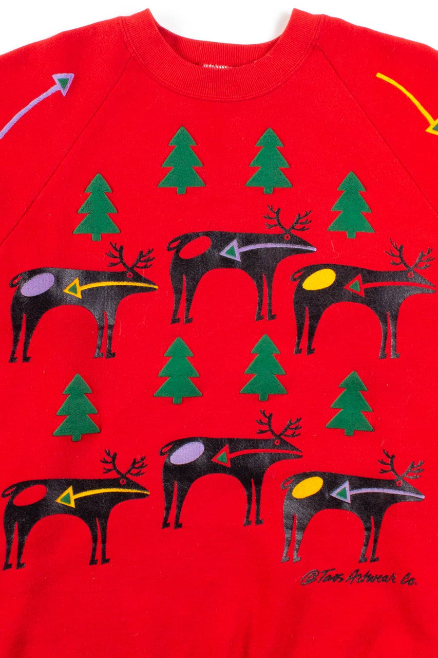 Vintage Taos Artwear Sweatshirt (1980s)