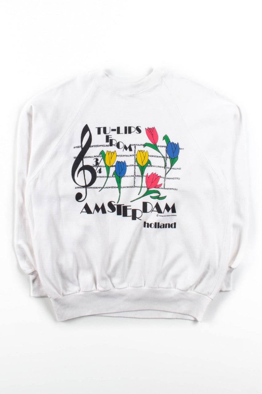Tu-Lips From Amsterdam Vintage Sweatshirt