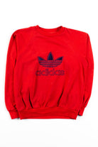 Vintage Red Adidas Sweatshirt
